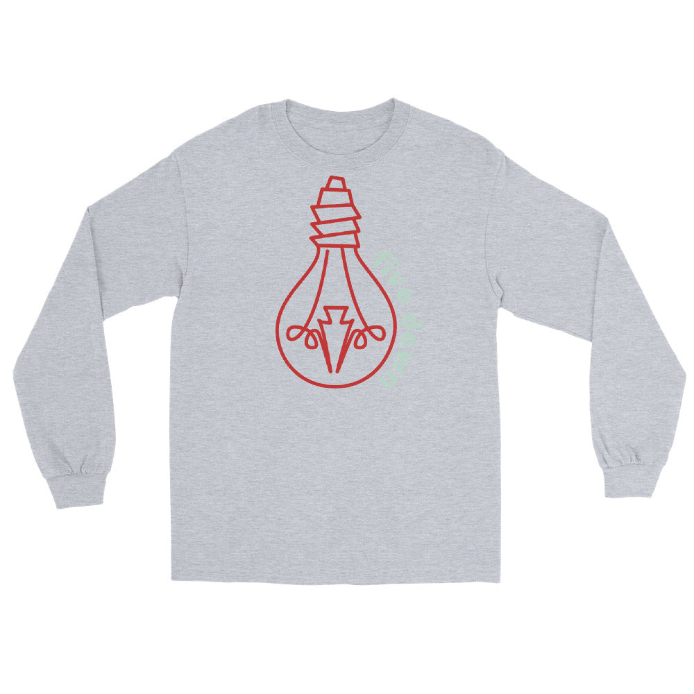 Light Bulb Long Sleeve Shirt - Unisex - Click For ALL Color Options